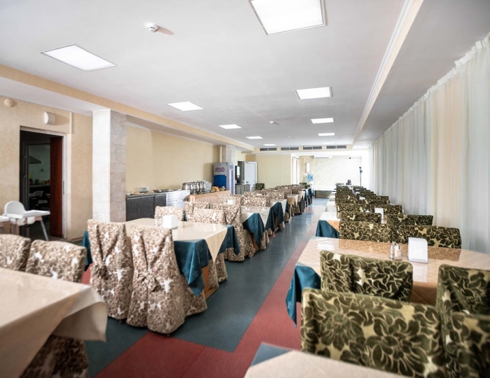 Зал питания - Пансионат «Радуга» Геленджик